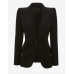 Fool Me Once Maya Stern Black Blazer Fool Me Once Maya Stern Black Blazer